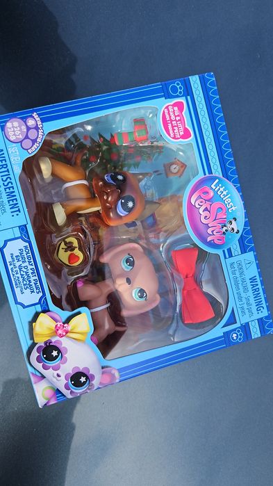 Figurki LPS Littlest Pet Shop G7 numery  267 268 Set