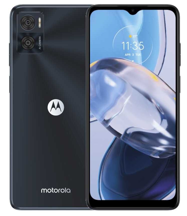 Telefon Motorola Moto E22 czarny