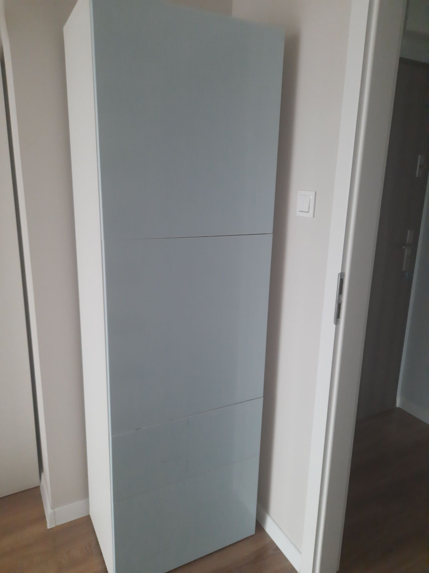Regał modułowy ikea besta biały
