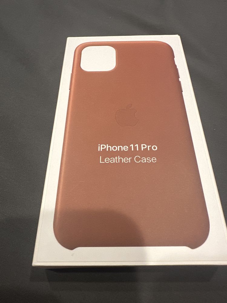 Etui skórzane Iphone 11 pro Saddle Brown