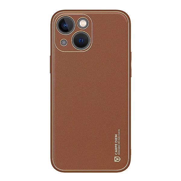 Dux Ducis Yolo etui iPhone 14 elegancki pokrowiec ze skóry ekologiczne