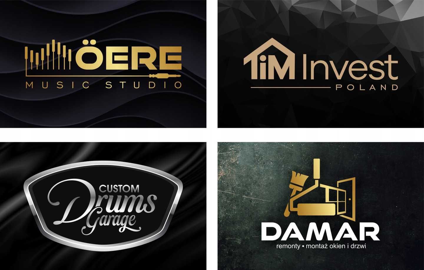 Projekt logo / logo firmy / projekty graficzne / projektowanie