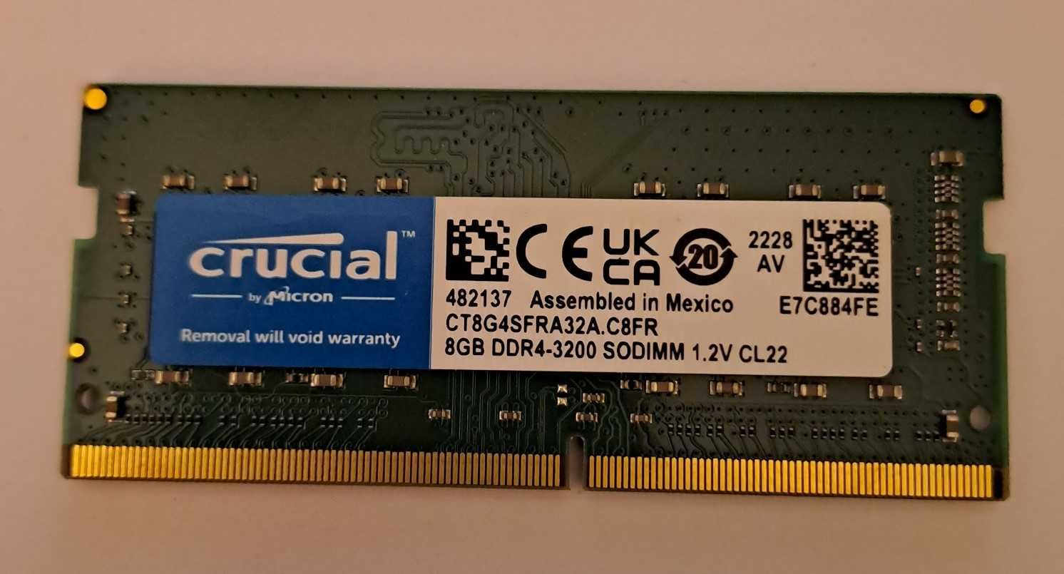 Memória RAM Crucial 8GB