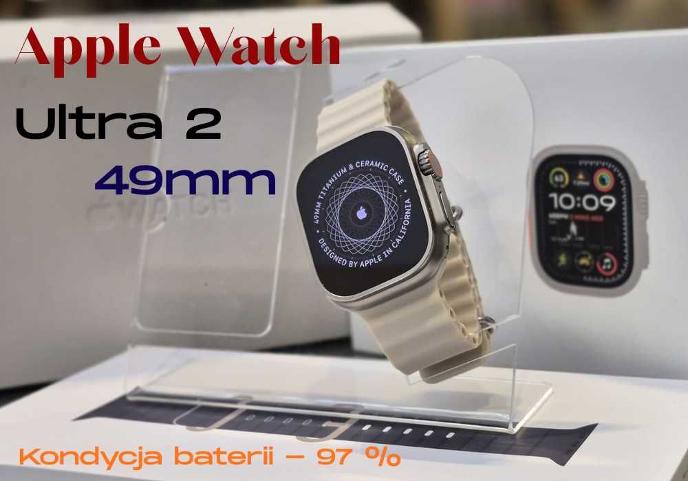 Apple Watch Ultra 2 - 49mm | stan IDEALNY | Kondycja baterii 97 % |