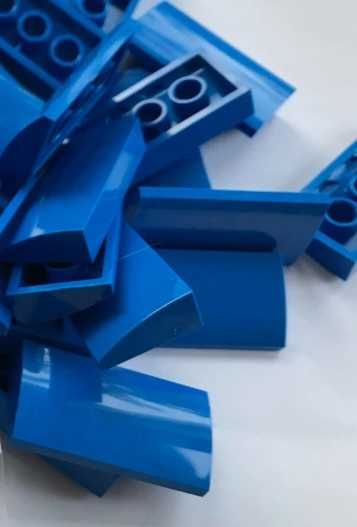 Lego 88930 Skos 2x4x2/3 Niebieski 4 szt. Nowe