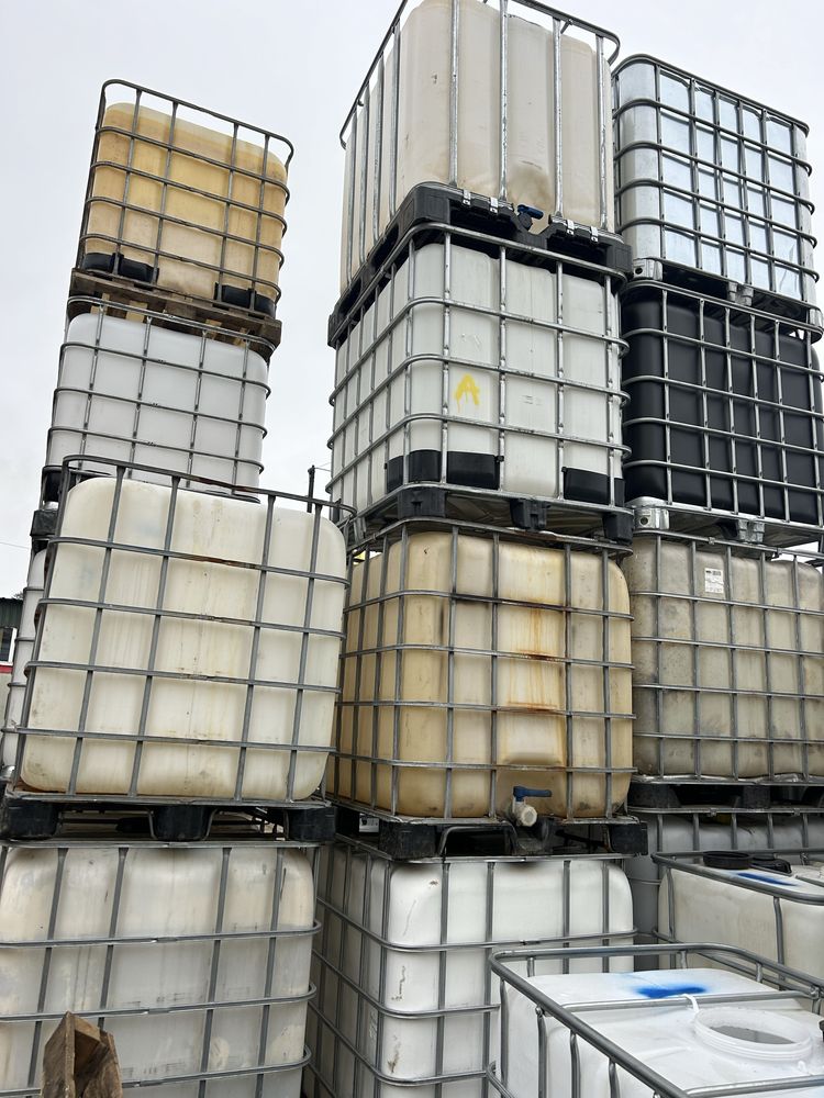 Zbiornik 1000l mauzer brudny do szamba itp
