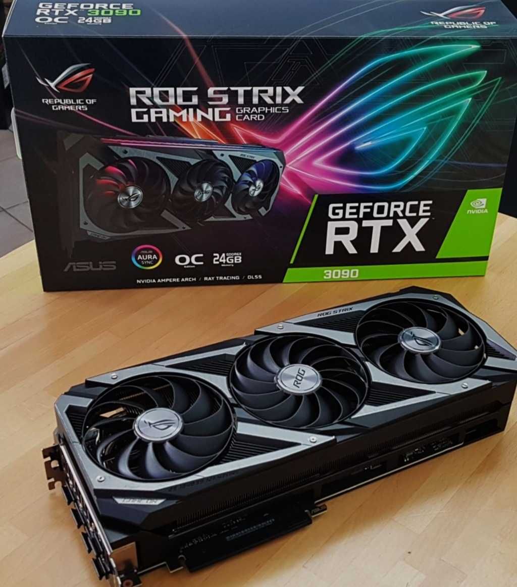 Placa Gráfica ASUS ROG STRIX RTX 3090 O24G Gaming
