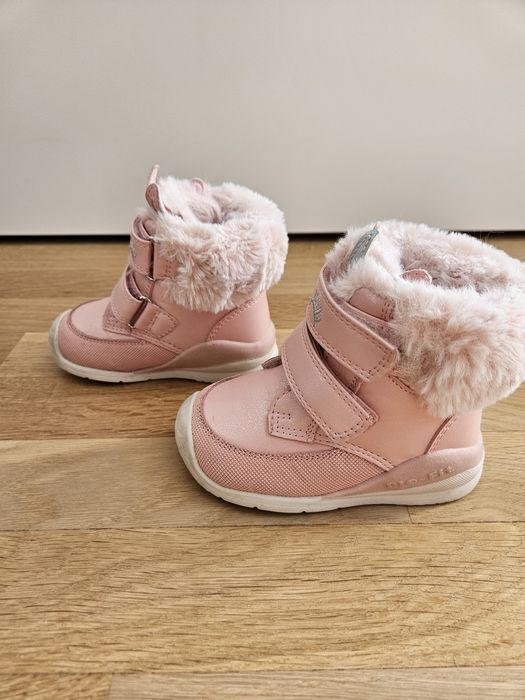 Buty zimowe / śniegowce dziewczęce r. 21