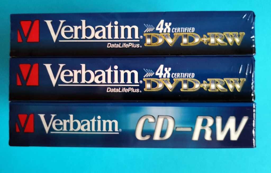 Zestaw płyt DVD+RW; CD-RW Verbatim -kolor
