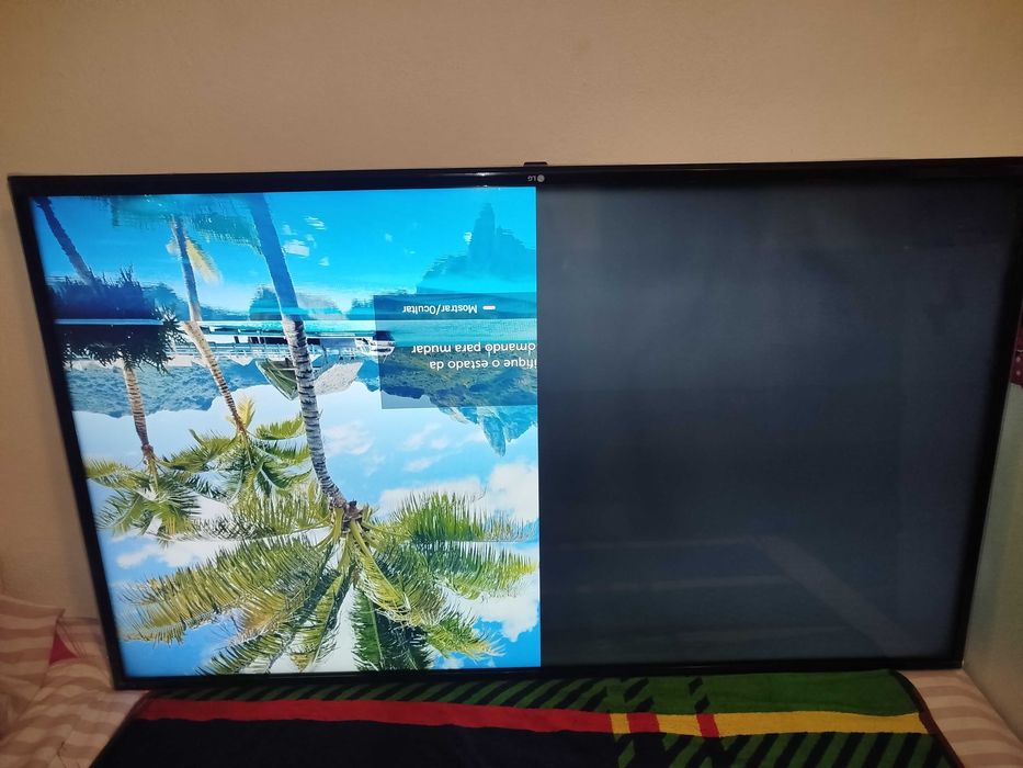 TV LG 55 polegadas para reparação ou peças
