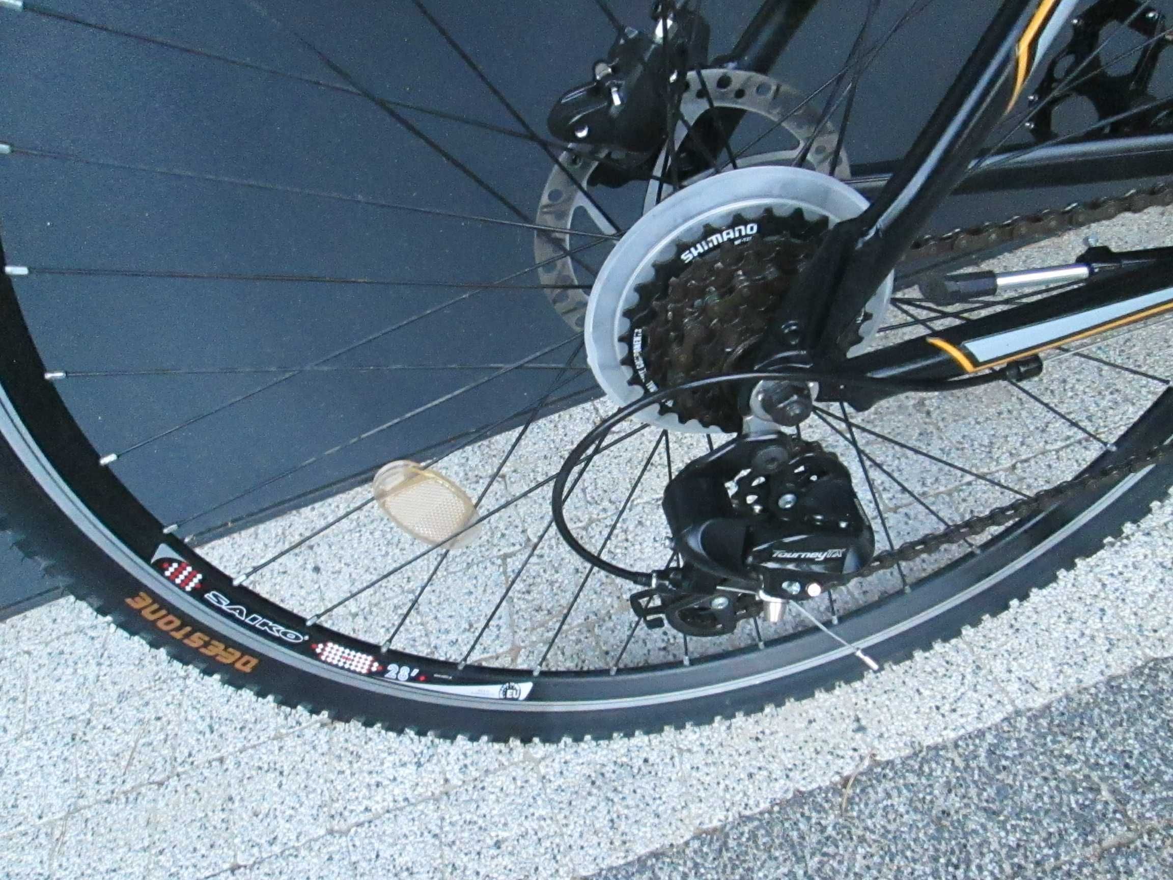 Fajny rower krossowy ARKUS SAFARI DISC Shimano hydraulika 49 cm.