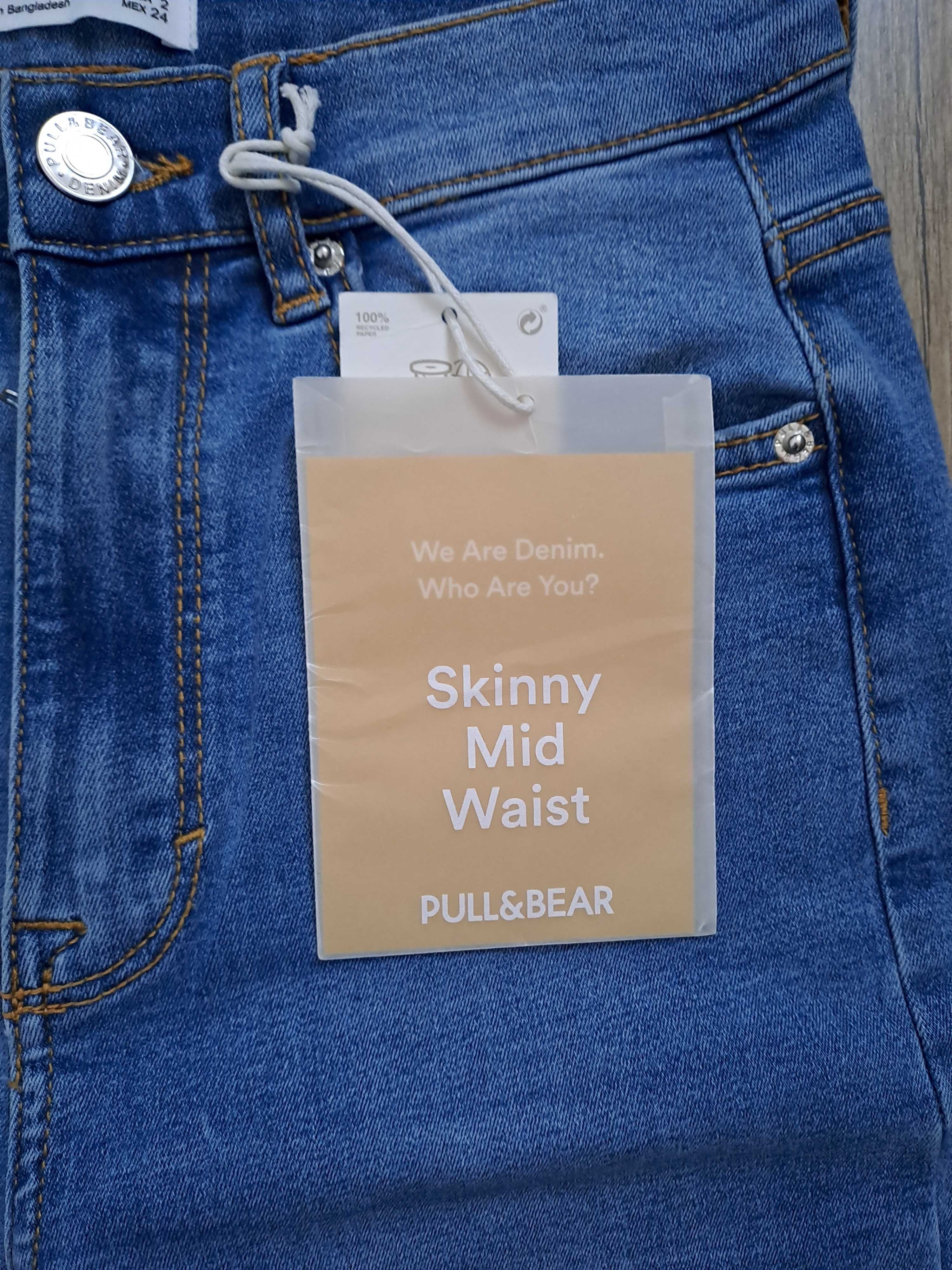 Jeansy NOWE Pull&Bear XS