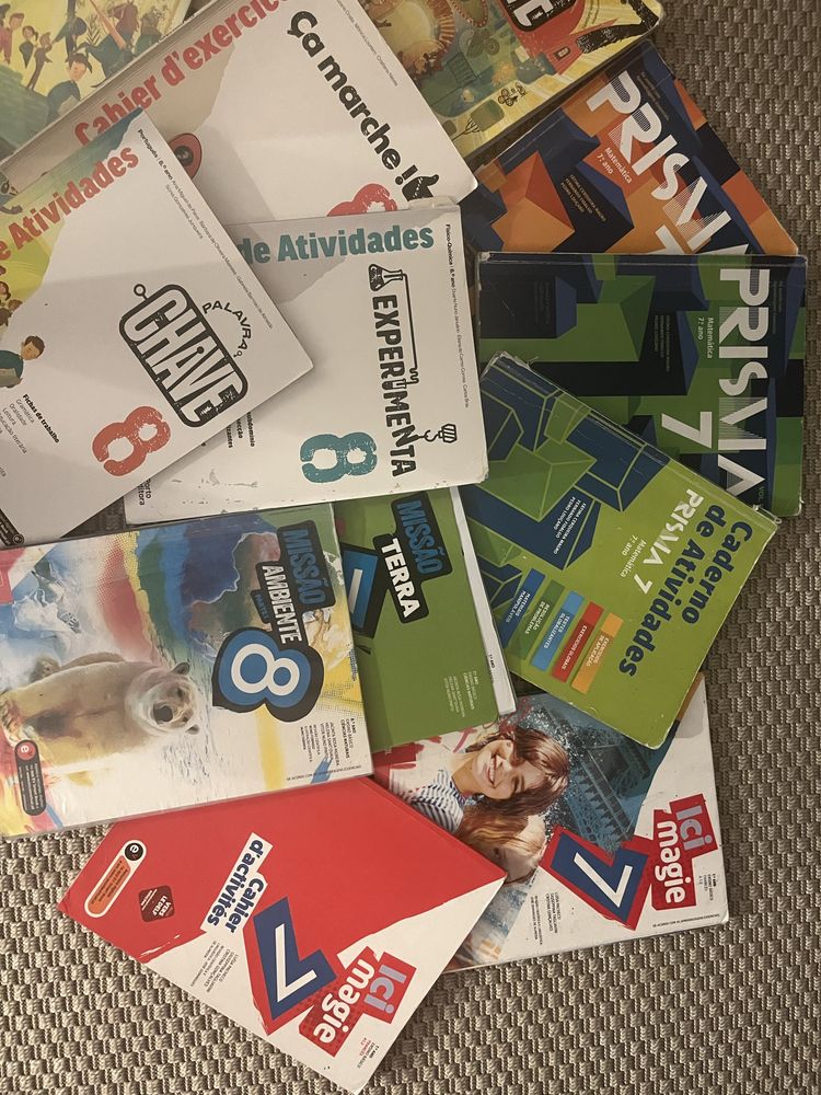 Livros 7° ano para venda