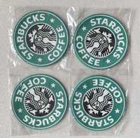 Podkładki podstawki gumowe pod szklankę kubek Starbucks 4 szt.