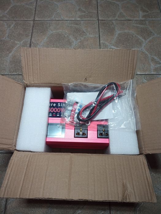 Продам инвертор 24v-220v,4000w,чистая синусоида.
