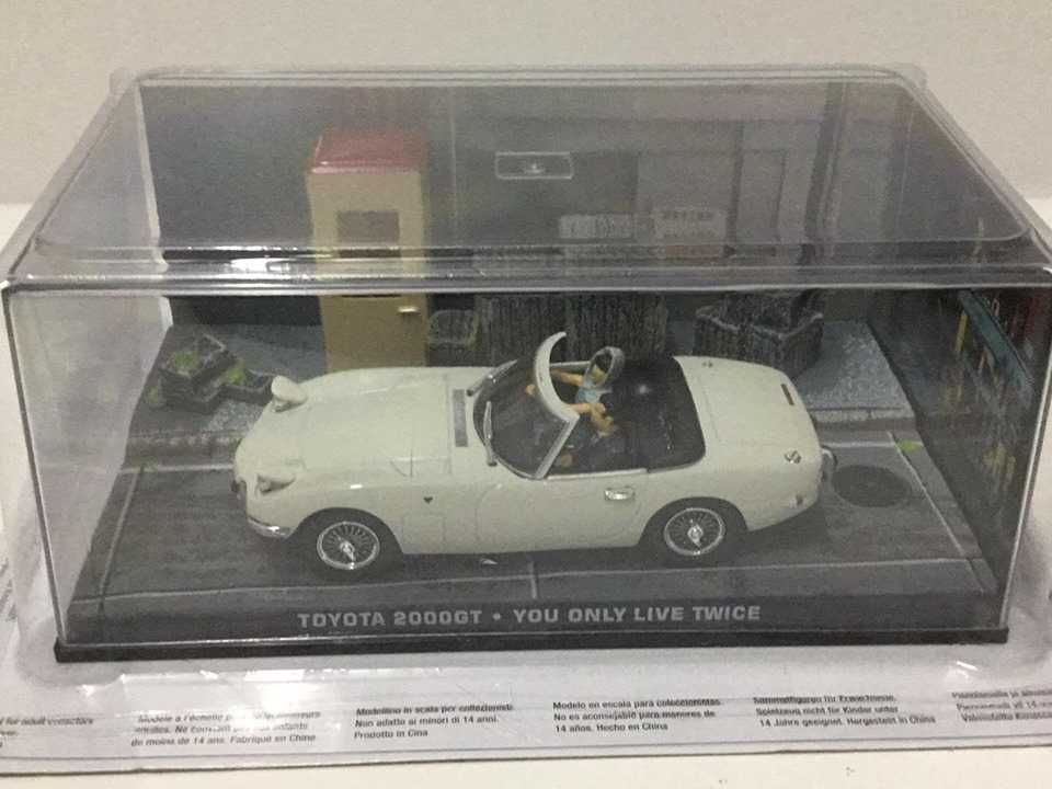 Toyota 2000 GT - diorama 007 - Atlas - Escala 1/43 - como NOVO