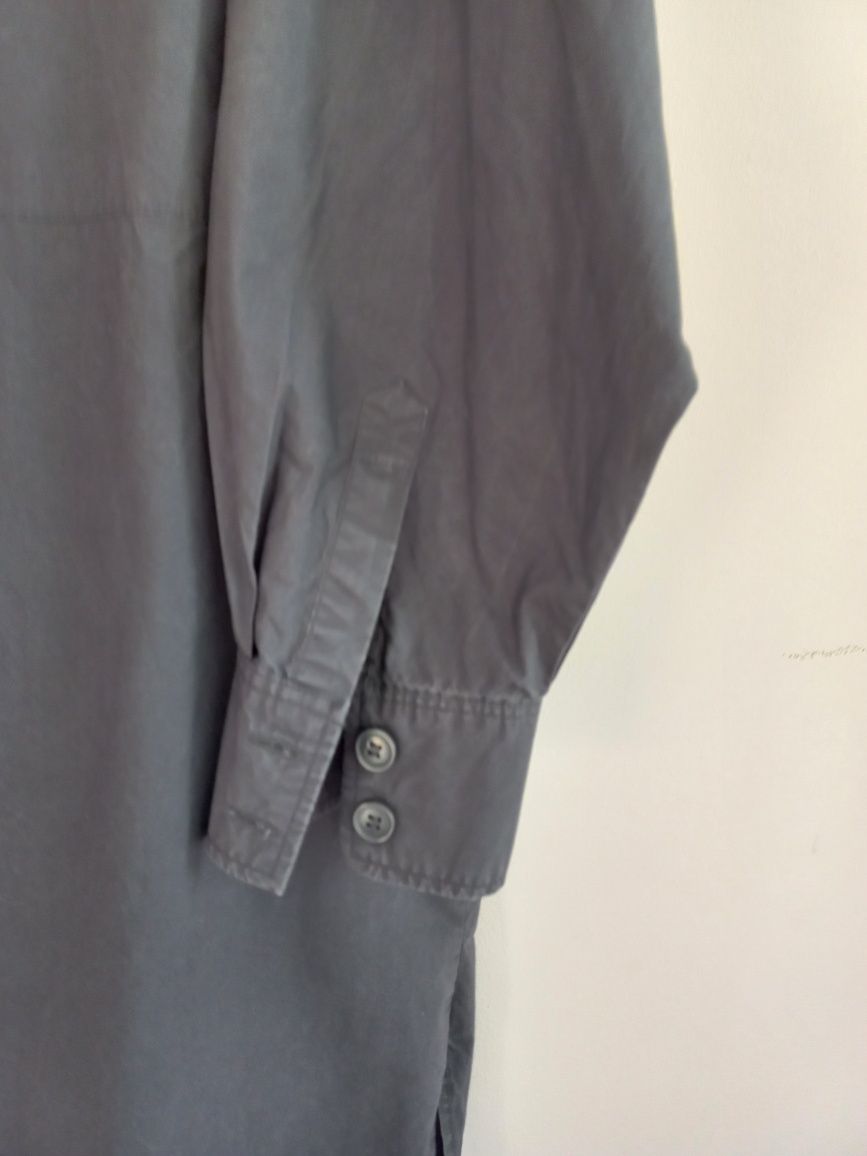 Monki koszula oversize sukienka koszulowa midi M L XL uniwersalny