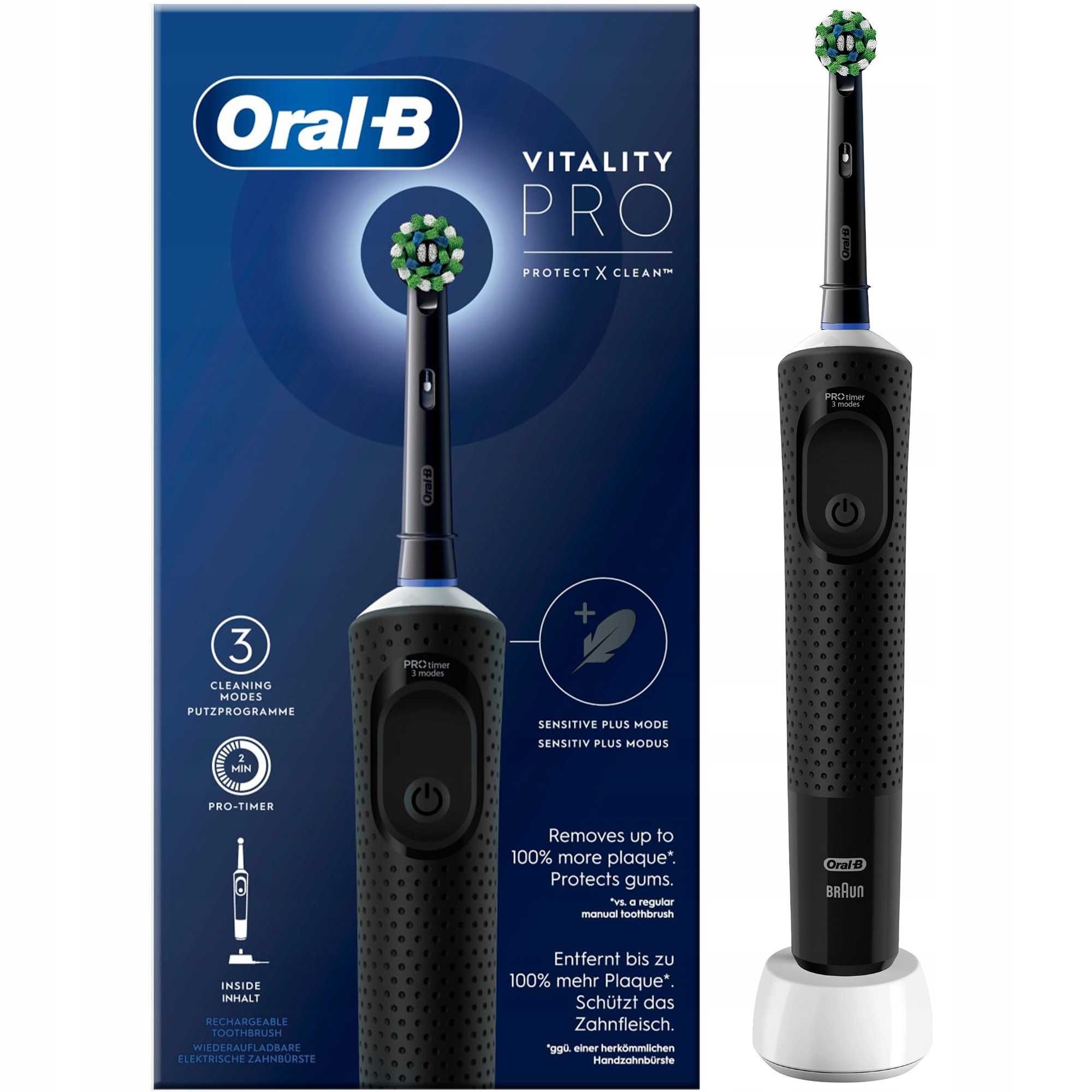 Szczoteczka elektryczna Oral-B Vitality Pro czarna