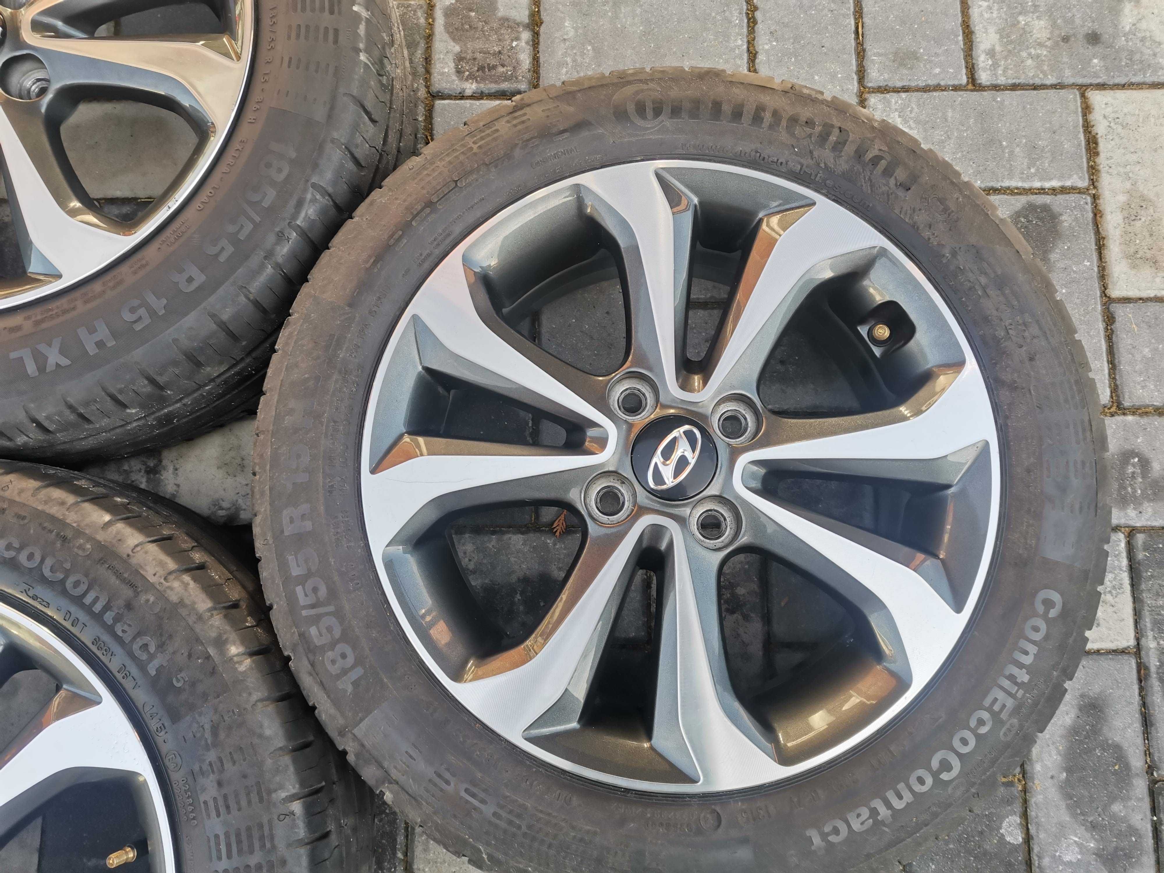 Felgi HYUNDAI i10 6Jx15H2 4x100 ET53 TPMS