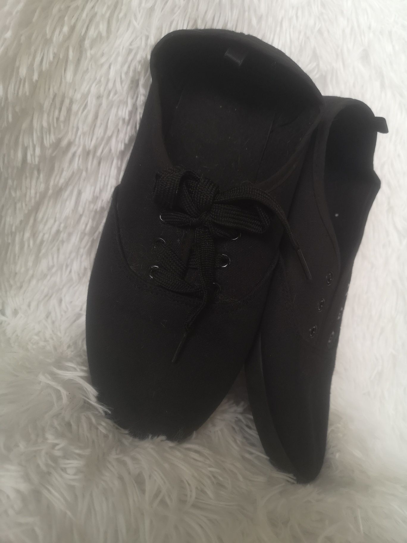 Czarne trampki nowe