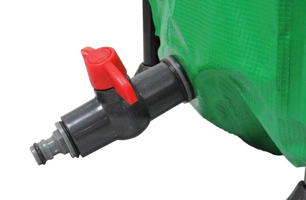 BASS POLSKA Składany Zbiornik Deszczówkę Beczka 1000l Zielony BP8000