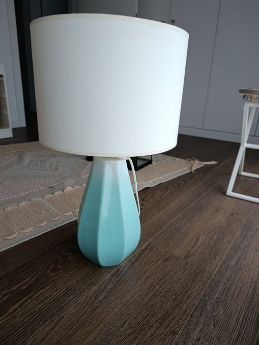 Candeeiro verde menta E27