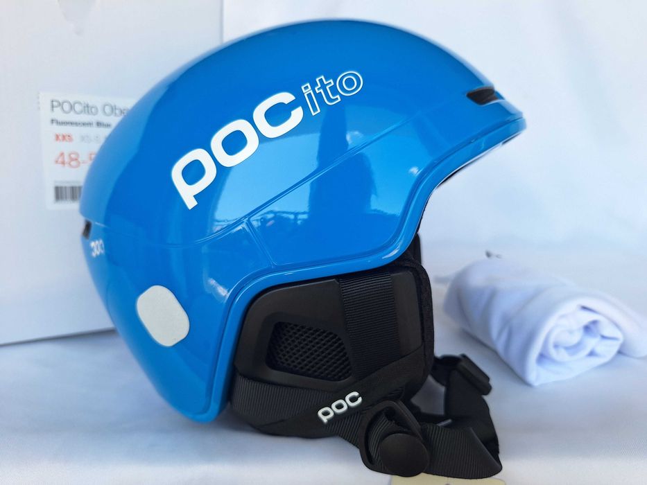 Kask dziecięcy POC POCito Obex Mips Fluorescent Blue XXS 48-52cm