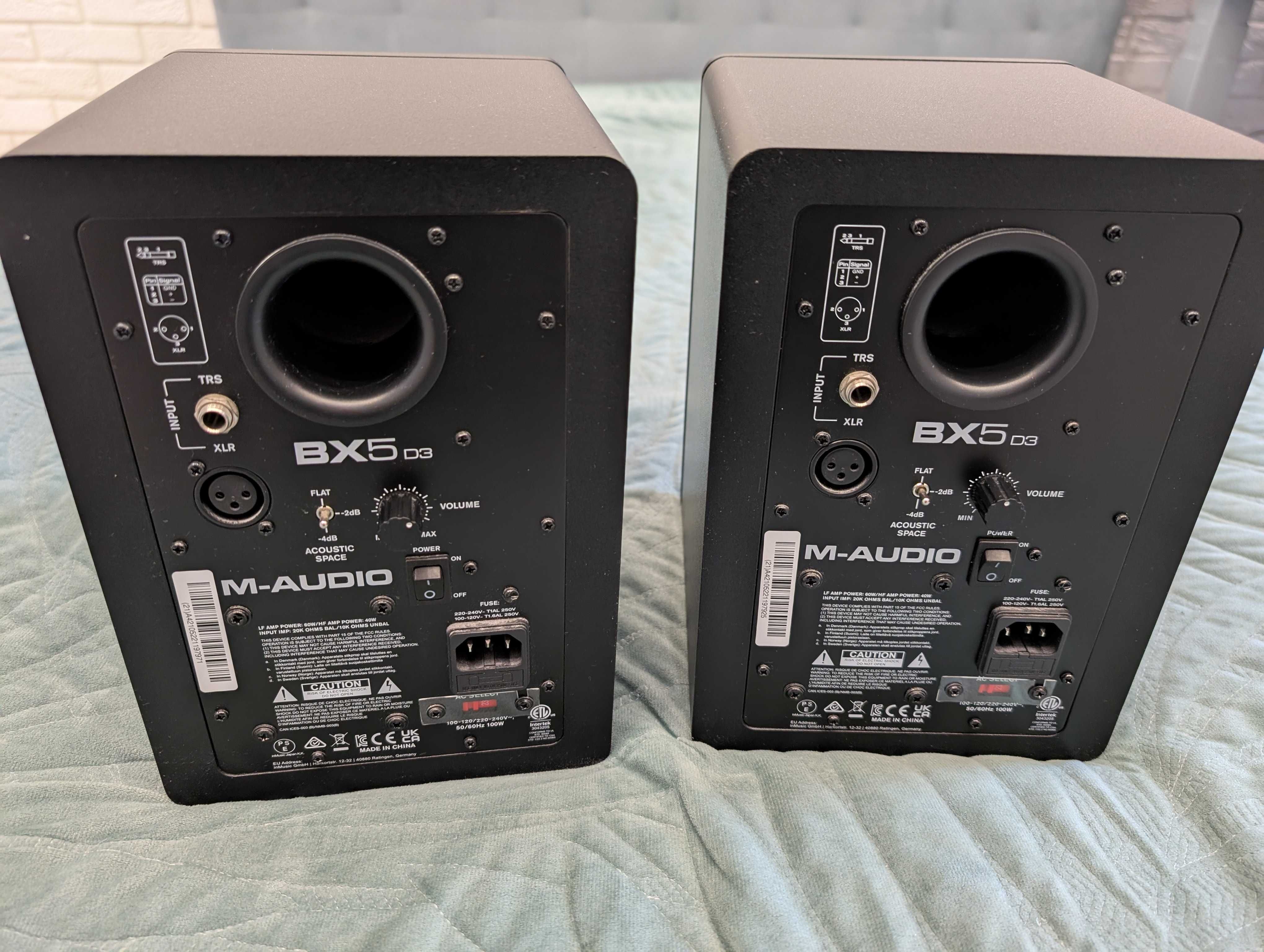 Komplet aktywnych monitorów M-Audio Bx5 D3: 2 szt