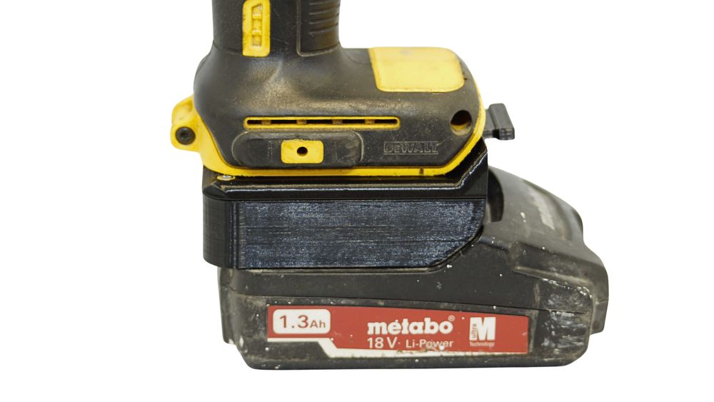 Adapter baterii Metabo 18V do narzędzi Dewalt XR 18V