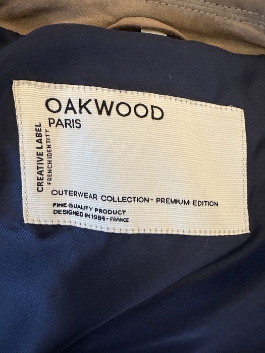 Шкіряний піджак Oakwood M