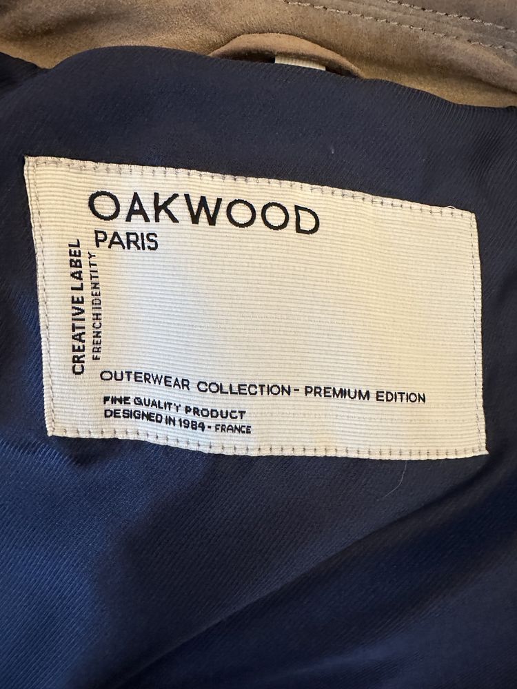 Шкіряний піджак Oakwood M