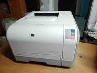 Цветной лазерный принтер HP Color LaserJet CP1215, заправлен 100%