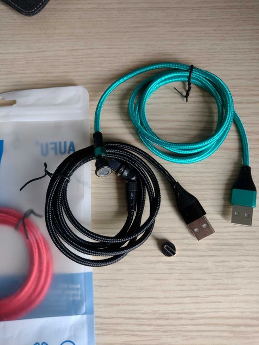 Магнітний кабель USB швидкоЇ зарядки та передачі даних AUFU 5A