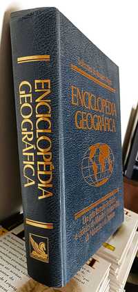 Livro Grande "Enciclopédia Geográfica"