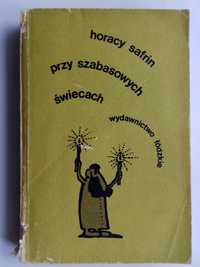 Przy szabasowych świecach. Humor żydowski - Horacy Safrin. Antyk.