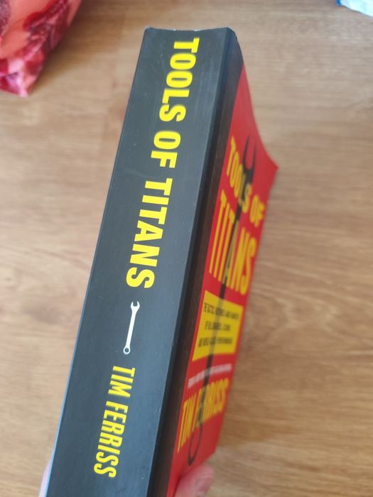 Livro tools of Titans de Tim ferriss