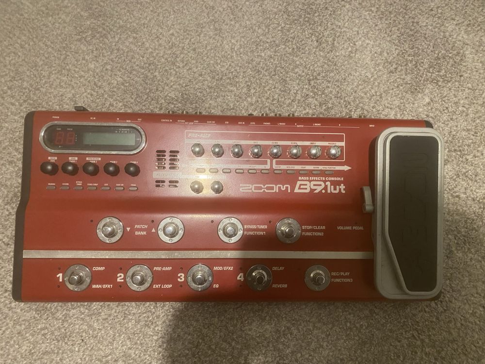 Zoom B9.1ut multiefekt
