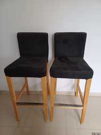 Zestaw 2 x Krzesła barowe/hoker IKEA HENRIKSDAL