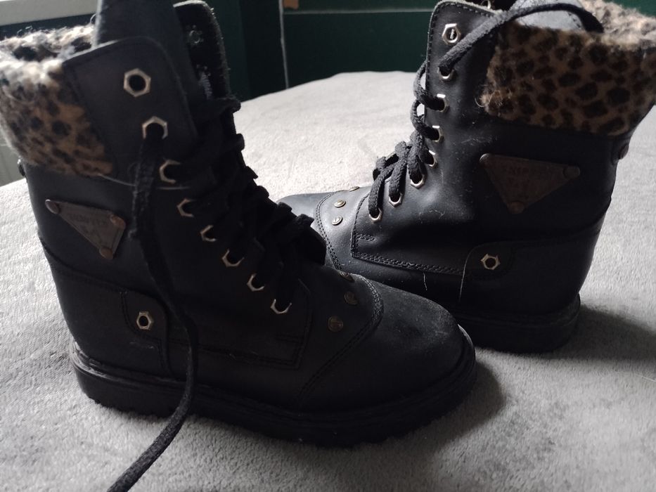 Botki dziewczęce z panterka 31