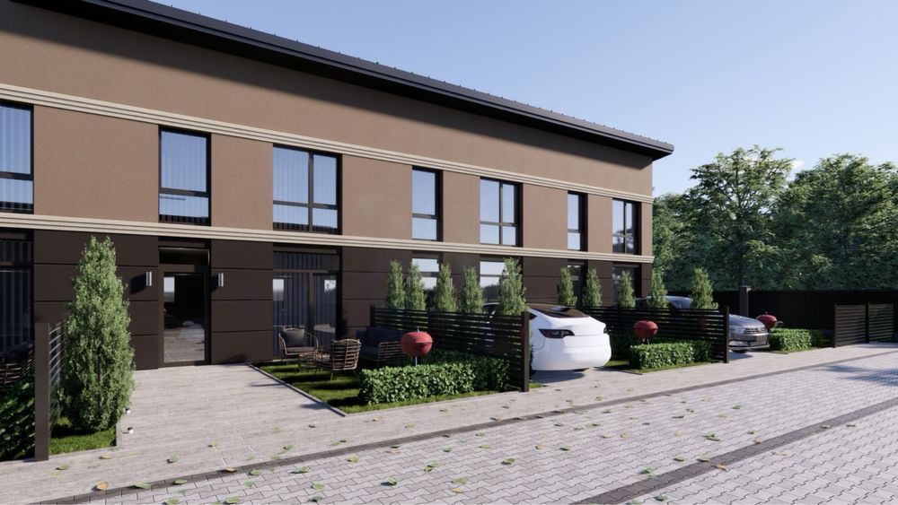 Продаж таунхаусу 51м2. Закритий комплекс в с.Іванковичі. БЕЗ КОМІСІЇ