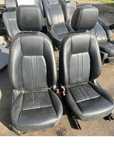 Fotele przednie lewy prawy skórzane czarne Land Rover Discovery Sport L550
