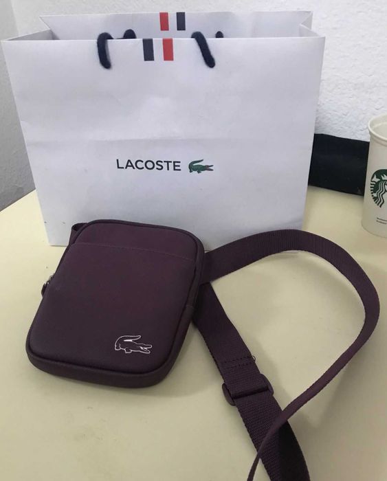 Mala vertical Lacoste
