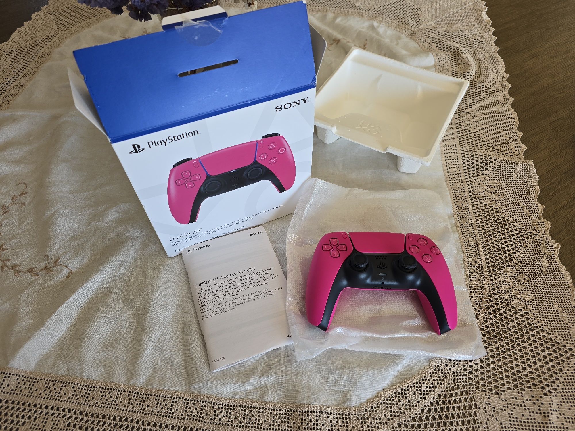 Comando de ps5 Dualsense Nova Pink NOVO