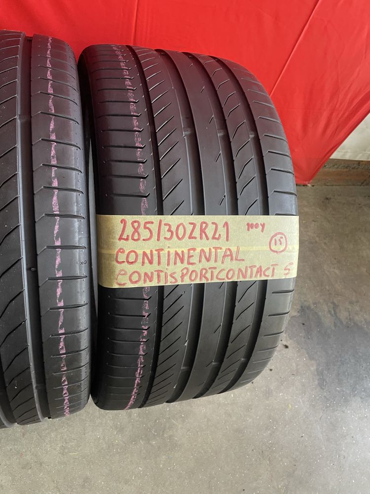 Pneus 285/30/21 Continental Impecaveis