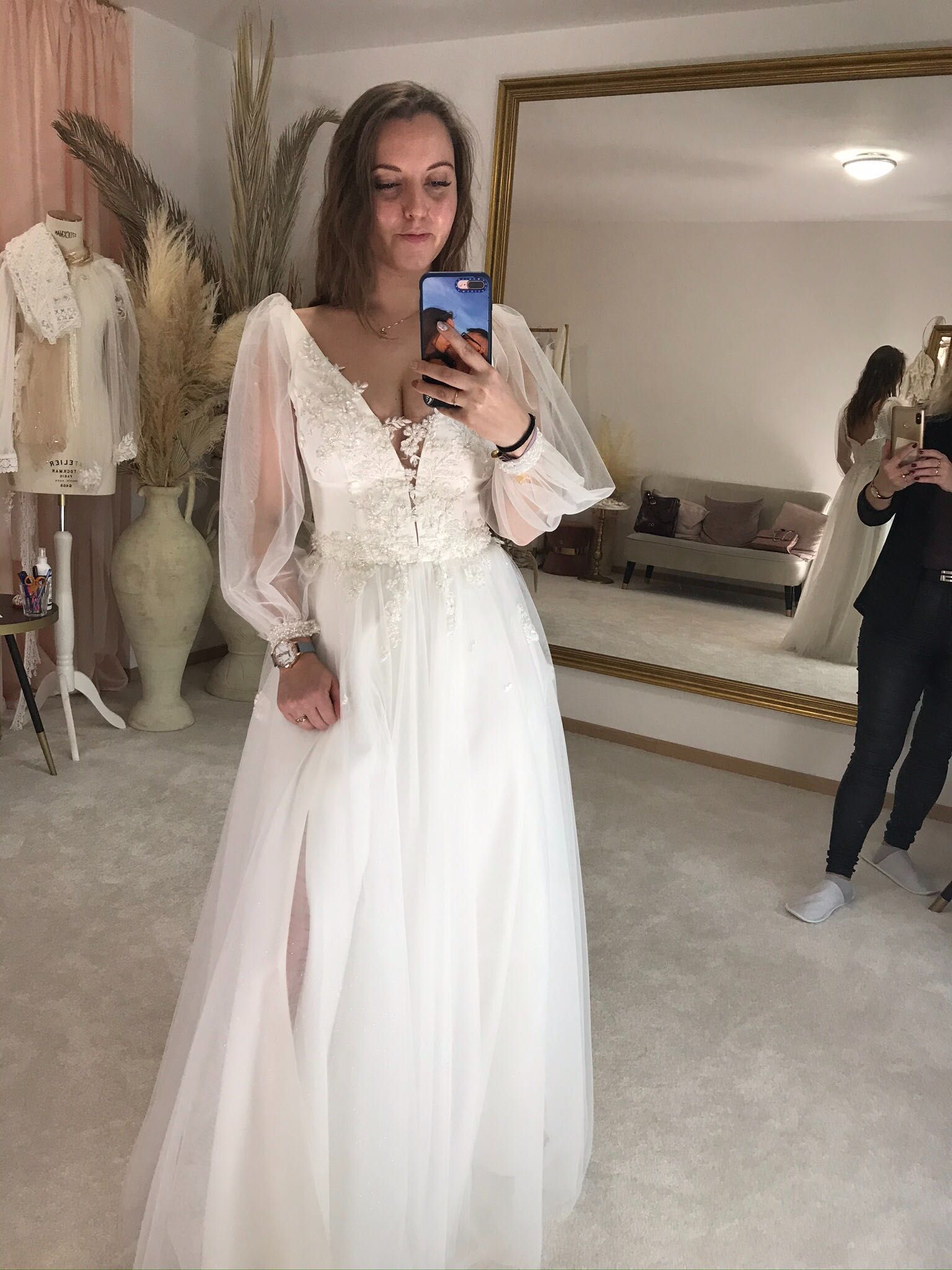 Suknia Ślubna szyta na miarę 160cm rozmiar S