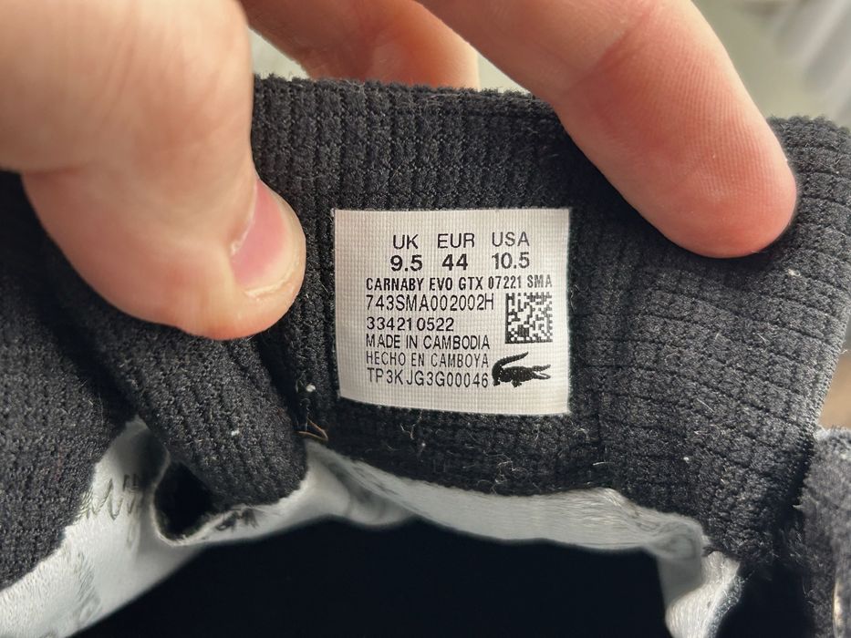 Оригінал! Кросівки Lacoste Carnaby 44 розмір М05786