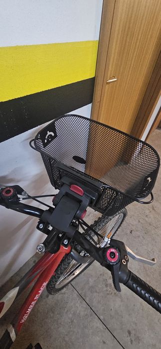 Bicicleta vermelha 26” – 18 velocidades