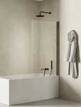 Parawan nawannowy New Trendy 140x70 GRAFITOWY easy to clean