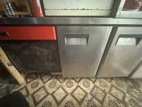 Bancada refrigerada com duas portas