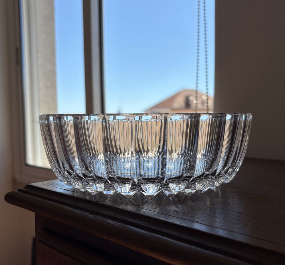 Taça de Cristal da Bavária decorativa